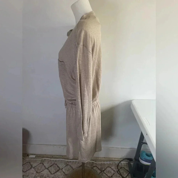 The Company Store women's 100% Linen Pocket Dress Size Medium NWT Lagenlook 0079 - Picture 4 of 11